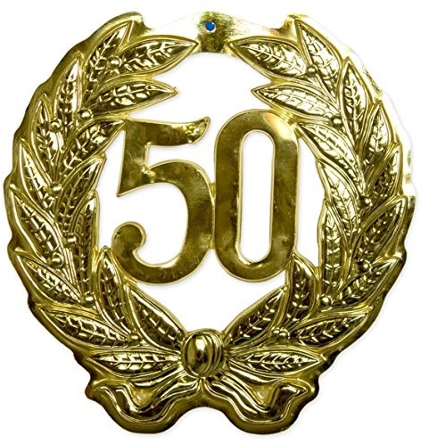 Folat dekoracja ścienna 50. jubileusz 45 cm