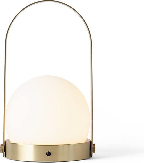 Menu Lampa stołowa LED Carrie mosiądz 4863839