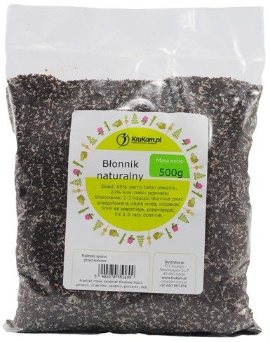 KruKam Błonnik Witalny Babka Płesznik Jajowata 500g