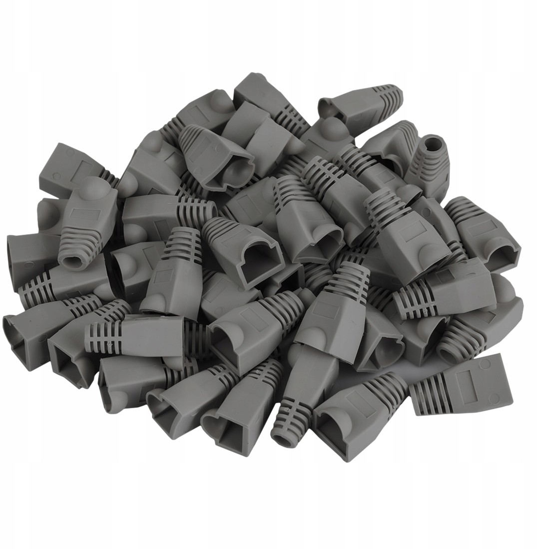 Gumowa osłona wtyku RJ-45 CC-RJ45_1GY 50 szt