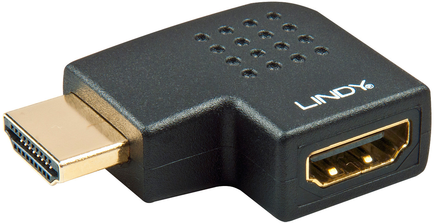 Lindy 41358 Przejściówka HDMI kątowa lewoskrętna LY-41358