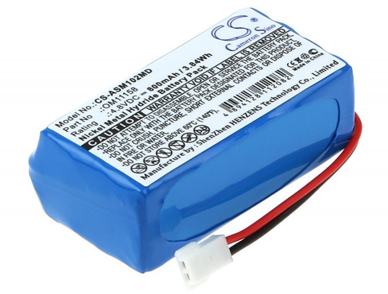 Cameron Sino Air Shields-Vickers JM102 Jaundice Mete OM11158 800mAh 3.84Wh Ni-MH 4.8V Cameron Sino)