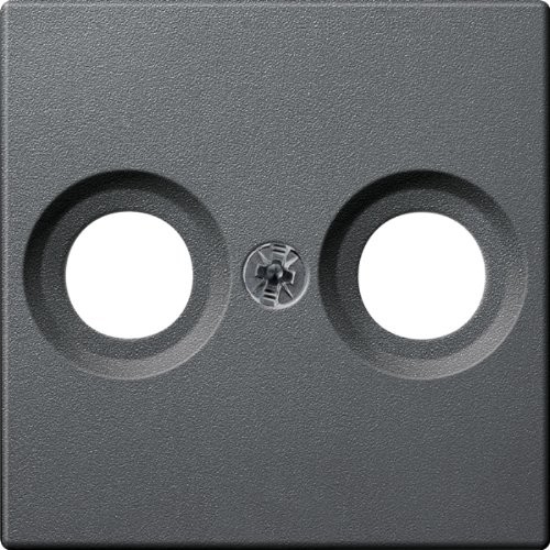 Merten Płytka centralna meg4122 0414 do wbudowanego gniazda, antracyt, system M