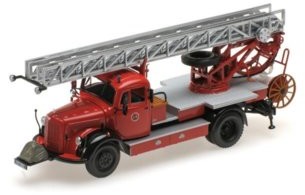 Minichamps Mercedes-Benz L3500 DL17 Feuerwehr Bensheim 1950