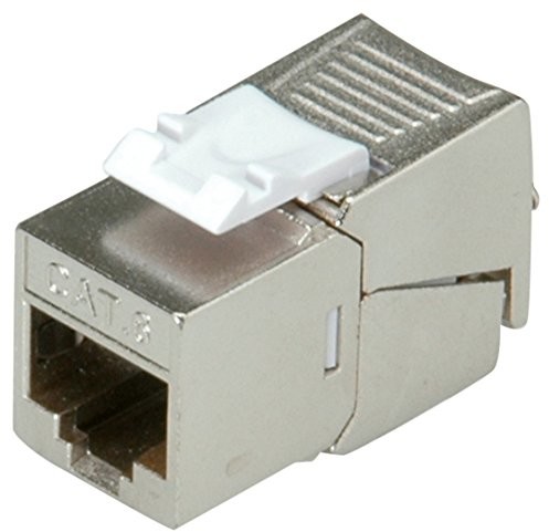 Rotronic ROLINE 26110377 Kat.6 Keystone, ekranowany, bez użycia narzędzi, Slim moduł Srebrny 26110377