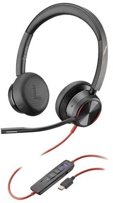 Plantronics Poly Blackwire 8225-M Czarny