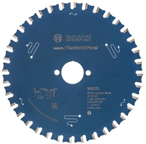 Bosch Expert for Sandwich Panel EX SH H piła do cięcia drewna 190x30 mm 36 zębów 2608644367 2608644367