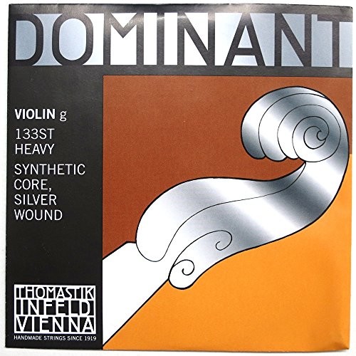 Dominant Strings thomastik struny 133s 4/4 skrzypce twardych Silver strun Wound (G) do 133S