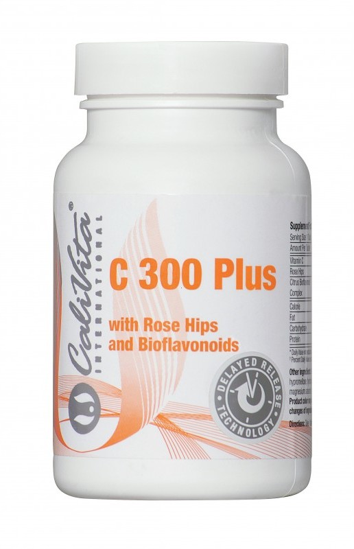 Calivita Witamina C 300 Plus with Rose Hips and Bioflavonoids