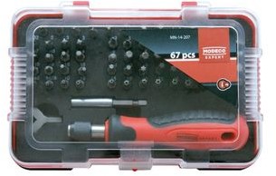 Modeco Kpl 67 wkrętaków groty PCV MN-14-207 34729