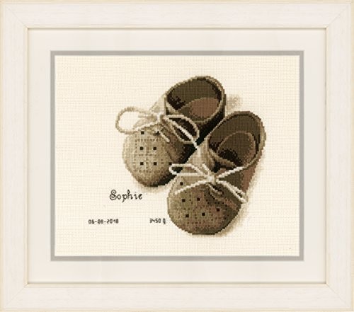 Vervaco vervaco Stick opakowanie po raz pierwszy buty, zaehlmu ster zaehlmu ster opakowanie, bawełna, wielokolorowa, 19 x 18 x 0,3 cm PN-0164620