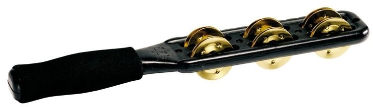 Meinl Percussion meinl Percussion jg1b-BK Jingle Sticks z mosiądzu klamry, Professional Series, czarna JG1BBK
