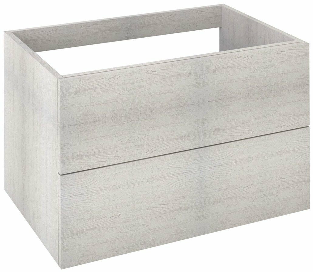 Sapho TREOS szafka z szufladami 75x53x50,5cm dąb Polar TS077) TS075-1010