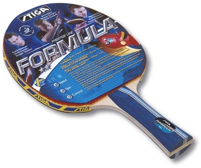 Stiga Formula rakietka do tenisa stołowego, czerwony