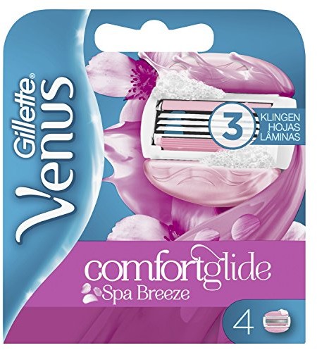 Gillette Venus comfortg LiDE SPA Breeze ostrzy do maszynek do golenia kobiety, 4 sztuki 7702018451517