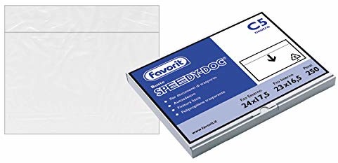 Favorit Speedy Doc 100500099 250 sztuk samoprzylepnych format C5 225 x 160 mm 100500099