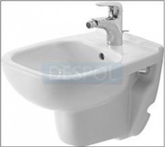 Duravit D-CODE bidet podwieszany compact 22371500002 + profesjonalny środek do pielęgnacji ceramiki