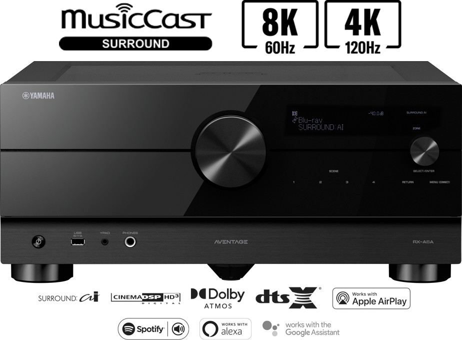 Yamaha MusicCast RX-A6A