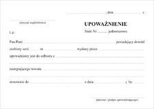 Emeko Tomecki I Płaczek S.k.a Druk Upoważnienie A6