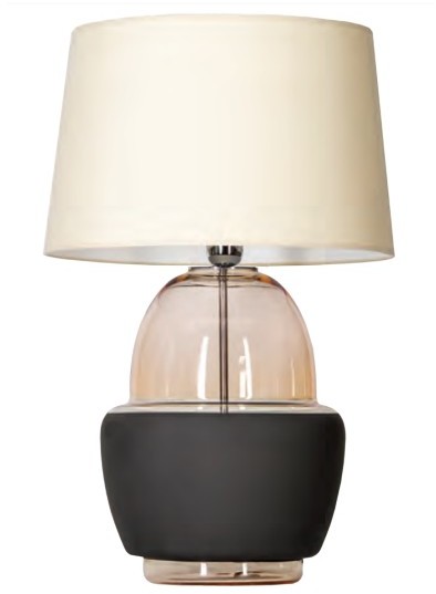 4concepts Lampa stołowa ARIEL AMBER BLACK L248110220
