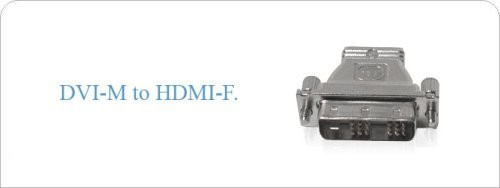 Gefen ADA-DVIM-2-HDMIF DDMI do DVI Adapter ADA-DVIM-2-HDMIF