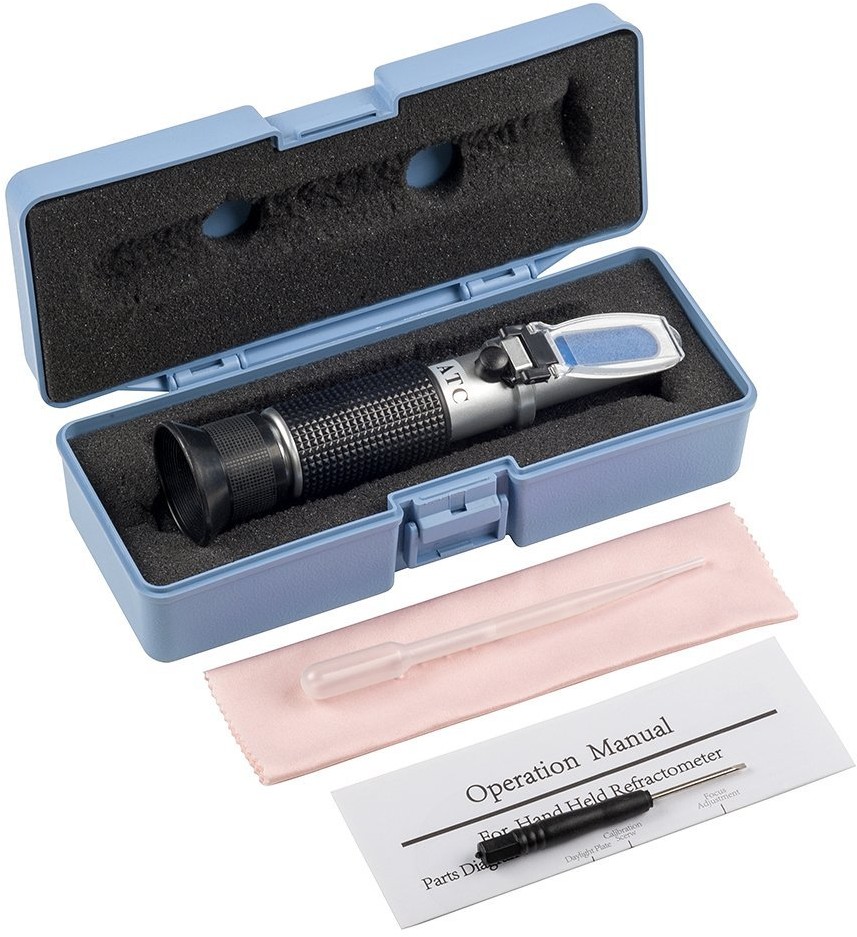 Refraktometr kliniczny mocz pies kot Sg białko Fv