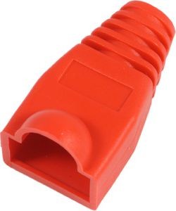 MicroConnect Boots RJ45 Red 50pack KON503R