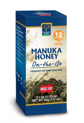 Manuka Health New Zealand Limited Miód Nektarowy Manuka MGO 100+ w saszetce 5 g 12 szt MM1005