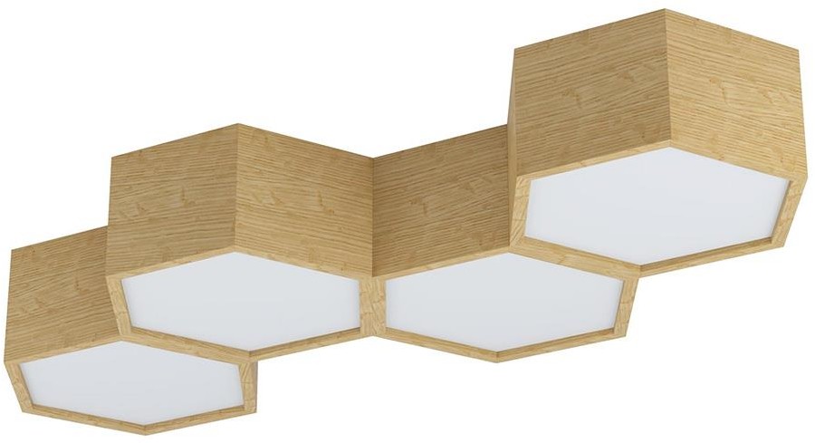 Eglo 98862 - Plafon MIRLAS 4xE27/9W/230V
