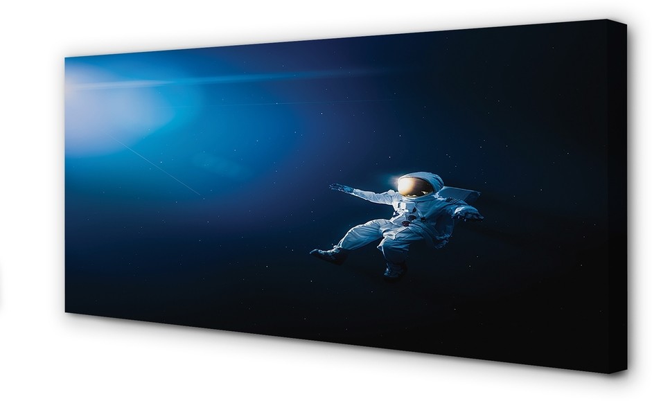 PL Tulup Obrazy na płótnie Kosmos astronauta 100x50cm