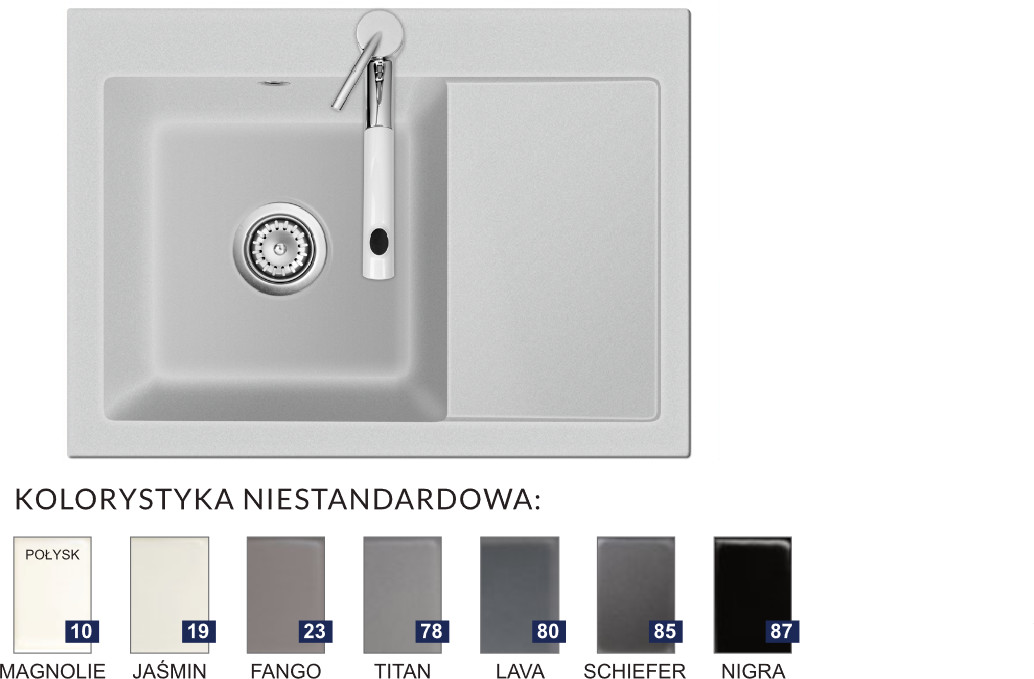 SystemCeram MERA 70 lewa komora Lava 50590180