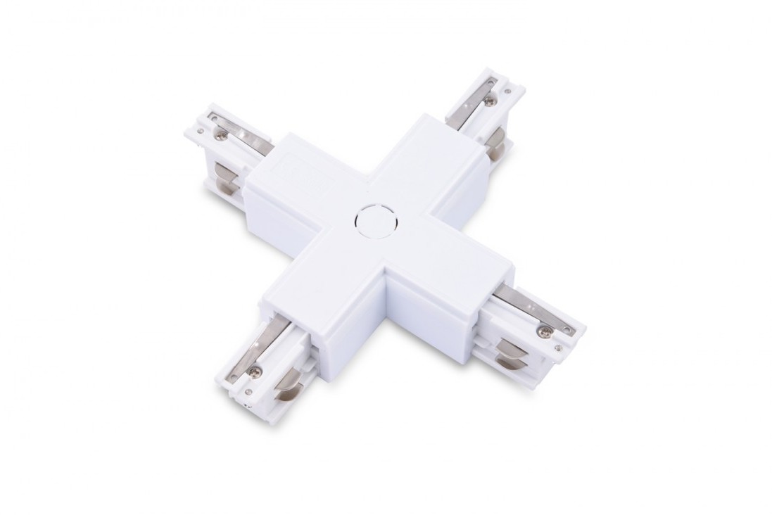 Azzardo Track 3Line X Connector white)