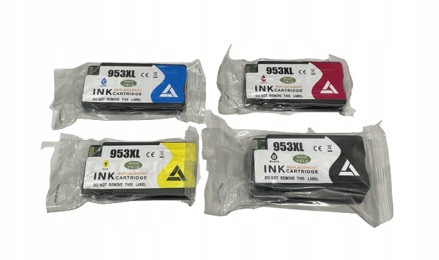 4x Tusz Do Hp 953 XL Officejet 7720 8210 8710 8720