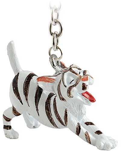 Arora Arora Little Paws srebrny breloczek do kluczy z pchanym kotem, wielokolorowy, jeden rozmiar 3760