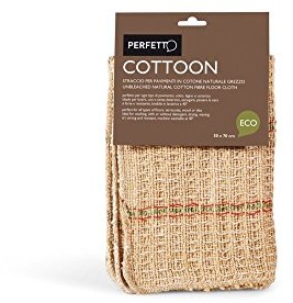 Perfetto Eco Idealnie Eco cottoon dno chusta, bawełna, kolor naturalny, 18 x 2 x 29 cm 0002E