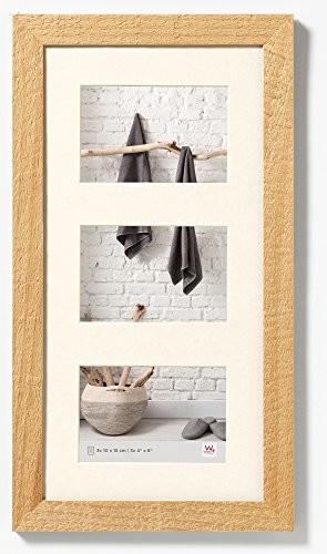 Walther Design Home drewniana rama, naturalny, 3x 10 x 15 cm HO315H