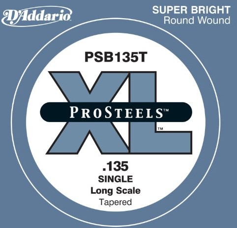 D'Addario psb135t pojedynczej struny do Bass naciągnięty 0,34 cm (0,135 cala) PSB135T