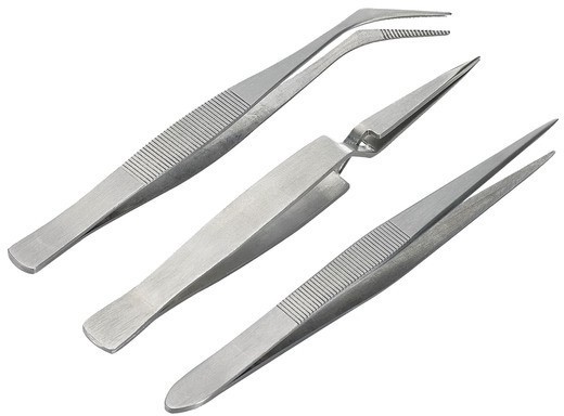 Revell Zestaw pęset 3 sztuki Akcesoria Modelarskie