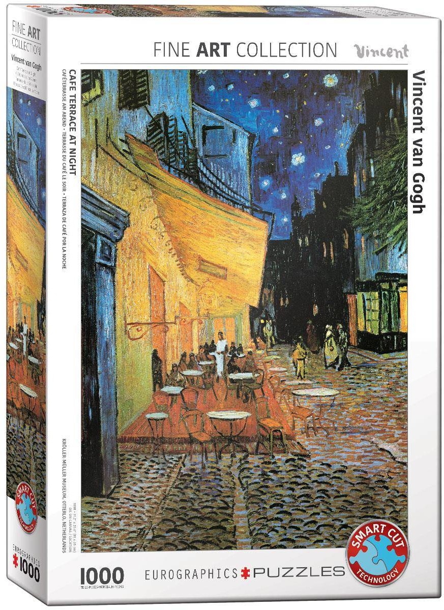 Eurographics Puzzle 1000 Caf + Terrace at Night 6000-2143 -