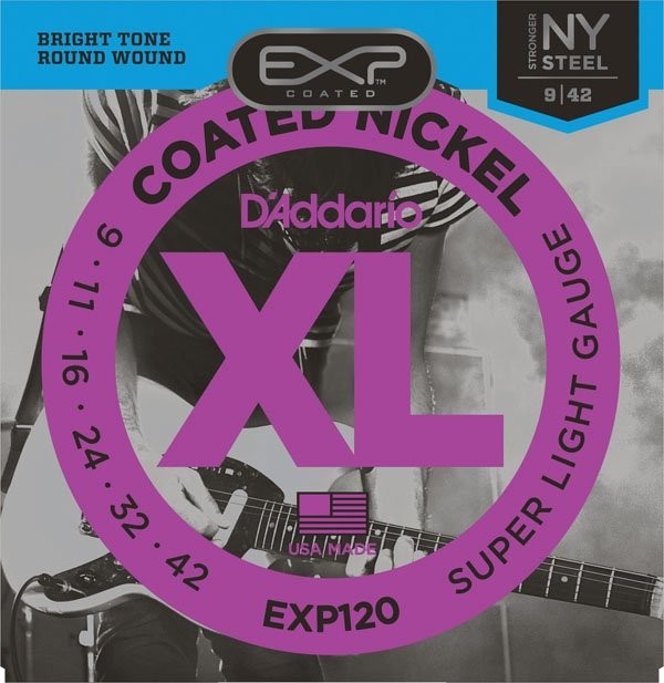 DAddario EXP120 struny do gitary elektr 9-42 DADEXP120SG942