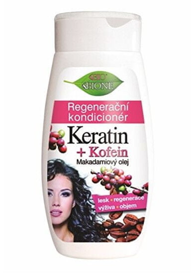 Bione Cosmetics Keratin + Kofein Regenerative Conditioner Keratin + Kofein 260 ml