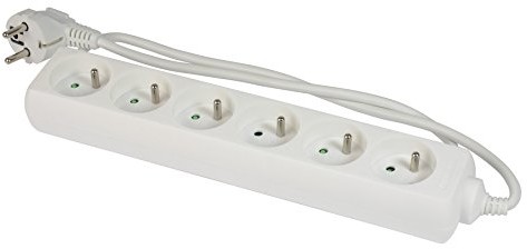 Gefotech gefotech 500056 Nóż elektryczny, 6-krotnie, 16 A T 3G1 MM, przewód 1 m