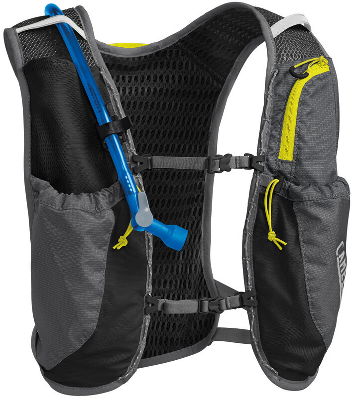 Camelbak Circuit Kamizelka z systemem nawadniającym 1,5L, graphite/sulphur spring 2021 Plecaki do biegania 7395213