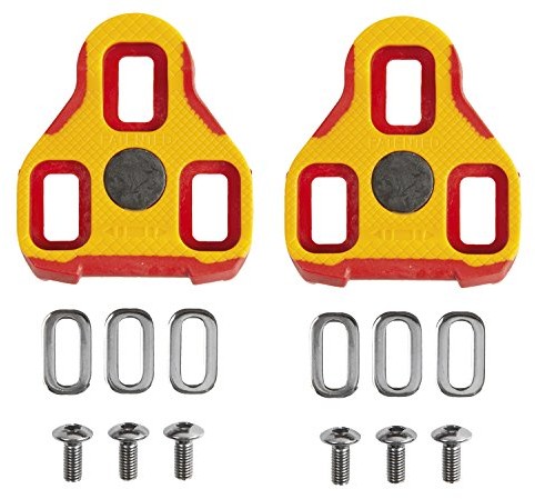 Exustar zestaw do płyt na buty, żółty/czerwony, 311758 311758