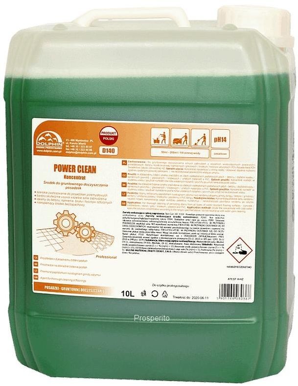 POWER CLEAN do gruntownego doczyszczania 10L