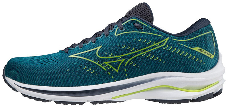 Mizuno Wave Rider 25 Shoes Men, petrol 44 2021 Buty szosowe