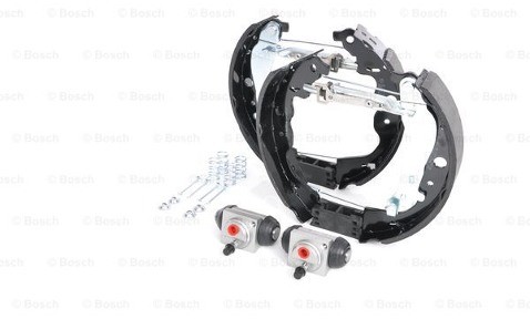 BOSCH KIT SUPERPRO, zestaw szczęk hamulcowych + cylinderek hamulca koła, wstępnie zamontowany, 0 204 114 896 0204114896