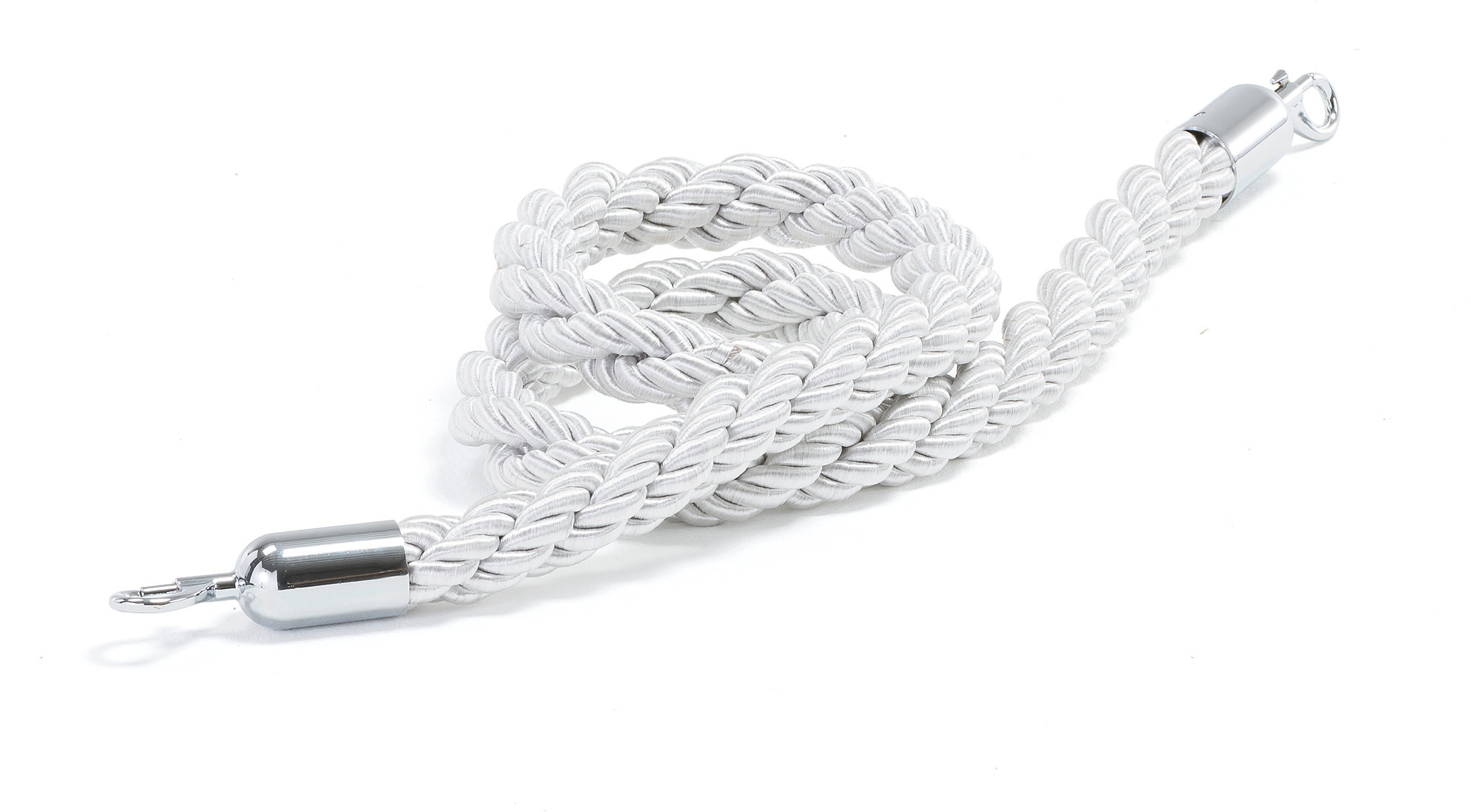 AJ Lina do słupka odgradzającego 1500 mm biały okucia stal nierdzewna 310821