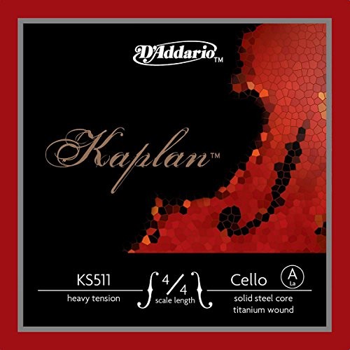 D'Addario D'Addario KS511-4/4H Kaplan Cello struna pojedyncza 'A' Titanium owinięta 4/4 Heavy KS511 4/4H