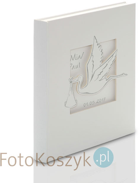 Walther Album Cicogna (tradycyjny 50 kremowych stron)